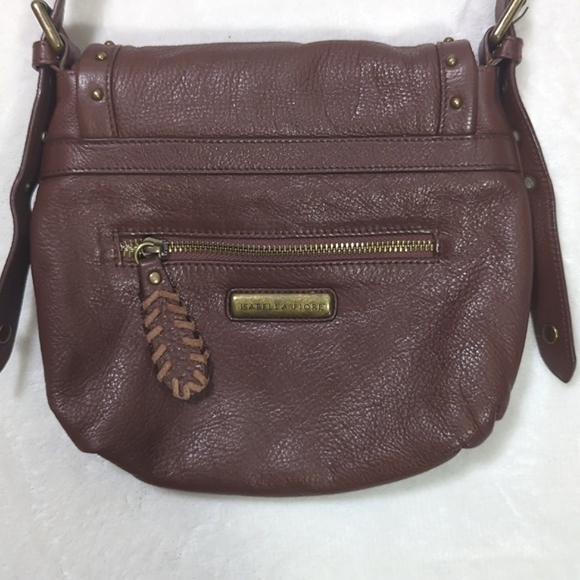 Isabella Fiore Italian Leather Crossbody - Picture 4 of 15